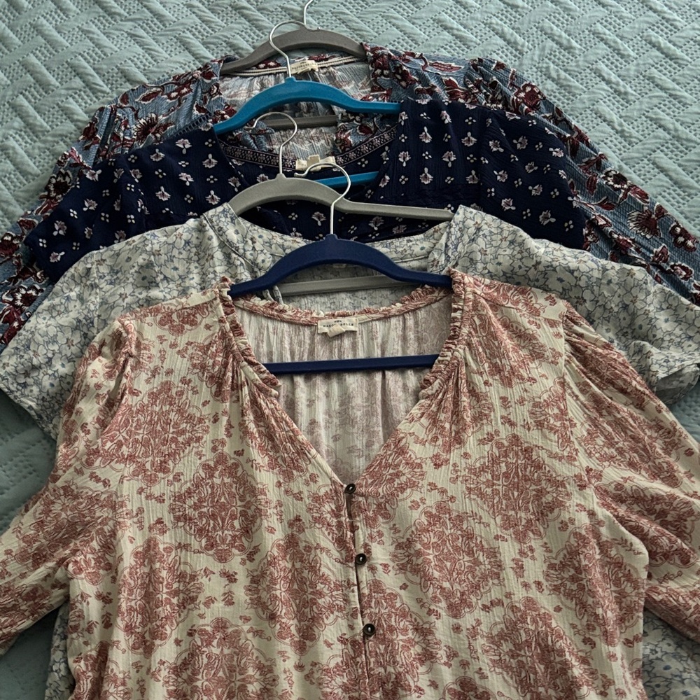 Chic Patterned Women's Blouse Collection